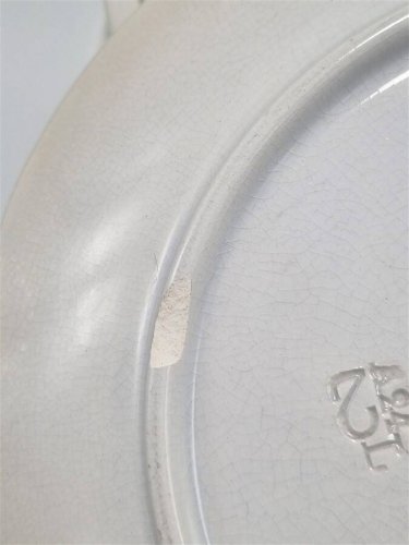 Assiettes à dessert Digoin & Sarreguemines