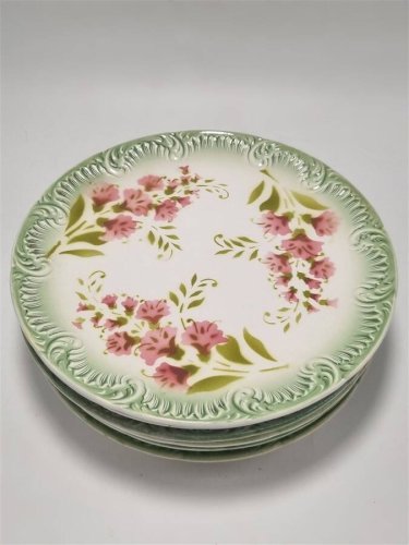 Assiettes à dessert Digoin & Sarreguemines