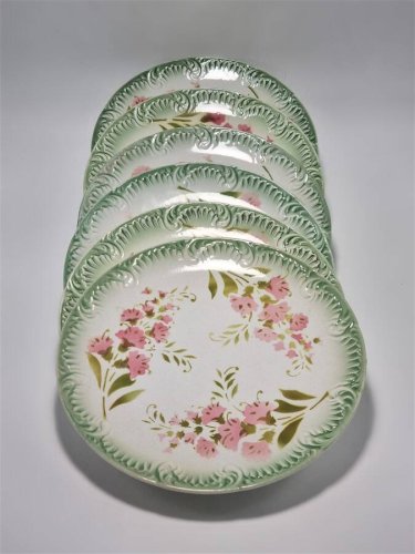 Assiettes à dessert Digoin & Sarreguemines