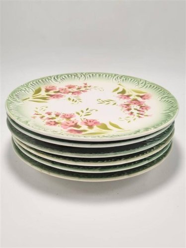 Assiettes à dessert Digoin & Sarreguemines