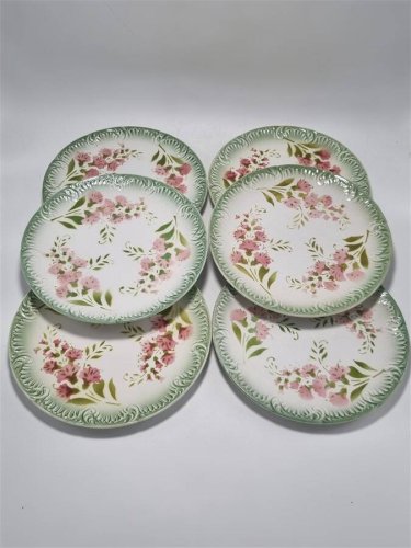 Assiettes à dessert Digoin & Sarreguemines