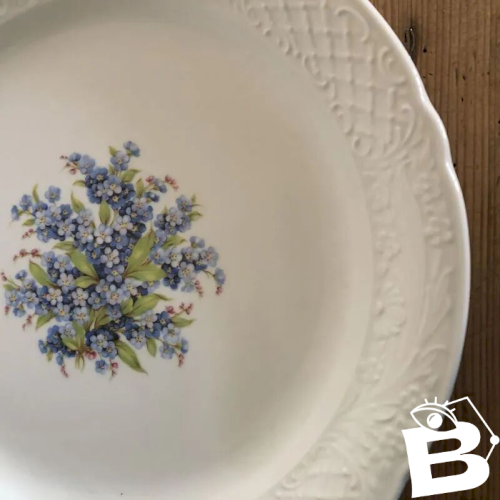 Assiettes à dessert porcelaine Bavaria