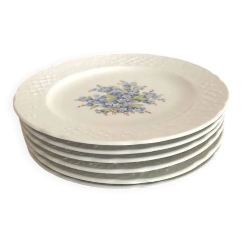 Assiettes à dessert porcelaine Bavaria