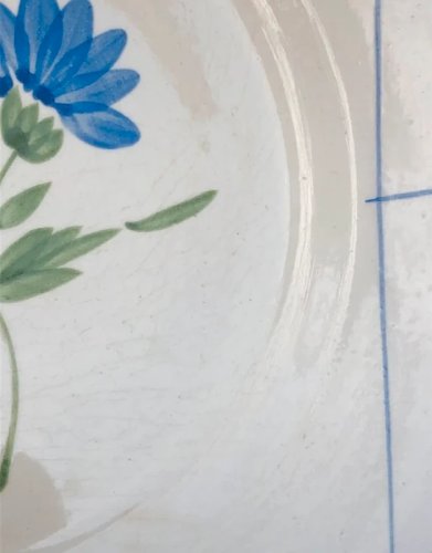 Assiettes à dessert rétro vintage