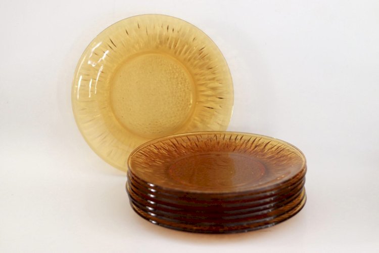 Assiettes à dessert Vereco tournesol 