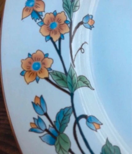 Assiettes à dessert vintage Woodhill