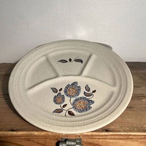 Assiettes à fondue vintage