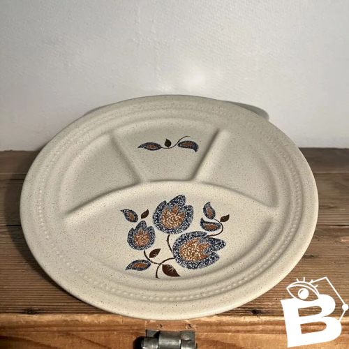 Assiettes à fondue vintage