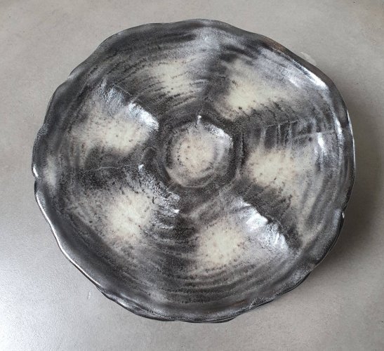 Assiettes à huîtres en céramique