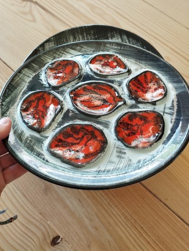 assiettes a huitres