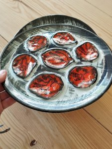 assiettes a huitres