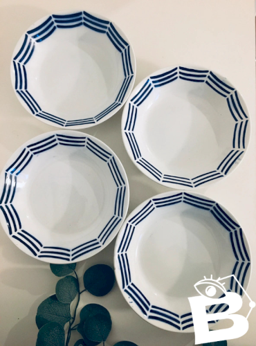 Assiettes anciennes Art Déco