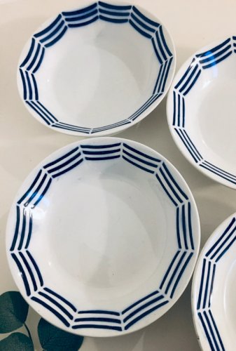 Assiettes anciennes Art Déco