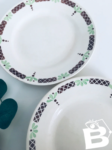 Assiettes anciennes