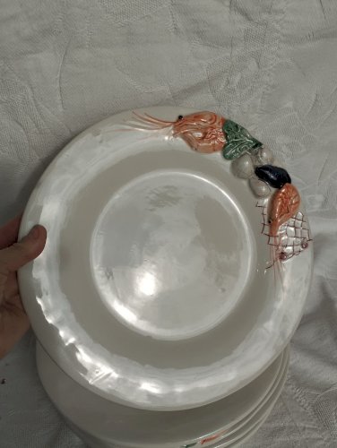 assiettes barbotines 