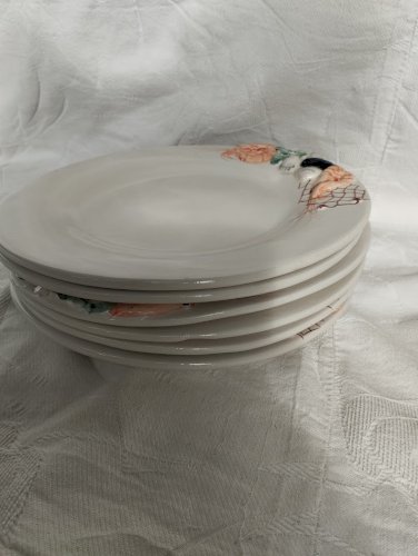 assiettes barbotines 