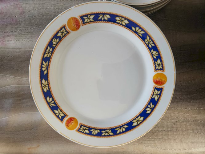 Assiettes Claudie Franel 