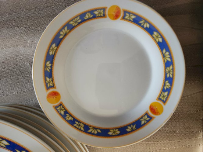 Assiettes Claudie Franel 