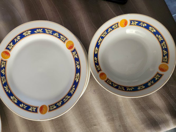 Assiettes Claudie Franel 