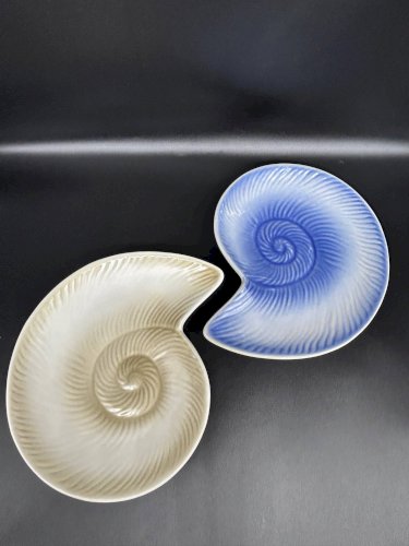 assiettes coquillage