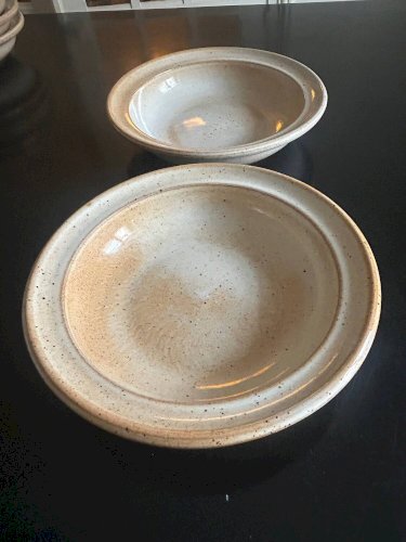 Assiettes creuses Grés du Marais