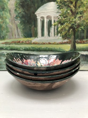 assiettes creuses pokebowl année 50 / 60