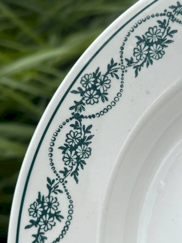 Assiettes creuses rétro vintage Céranord