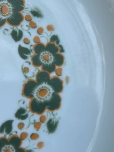 Assiettes creuses rétro vintage en porcelaine Bavaria