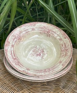 Vintage retro deep plates K&G Luneville model Ceres