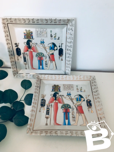 Assiettes égyptiennes