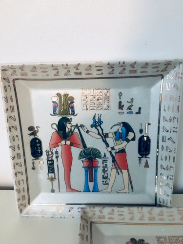 Assiettes égyptiennes