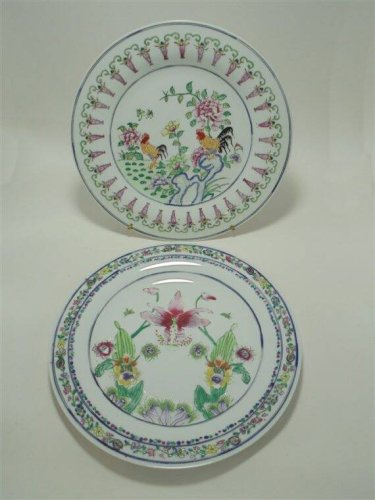 Assiettes en porcelaine chinoise