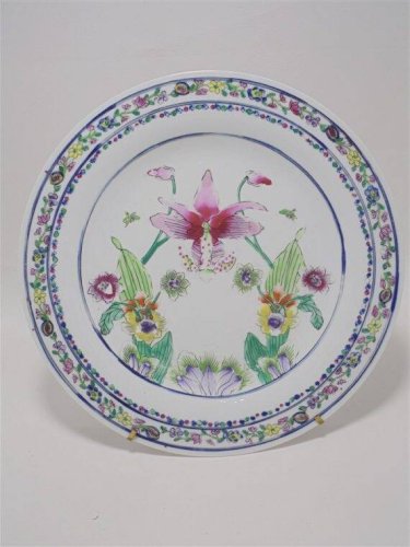 Assiettes en porcelaine chinoise