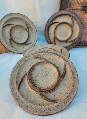 Assiettes Jean Tessier Atelier Le Cep