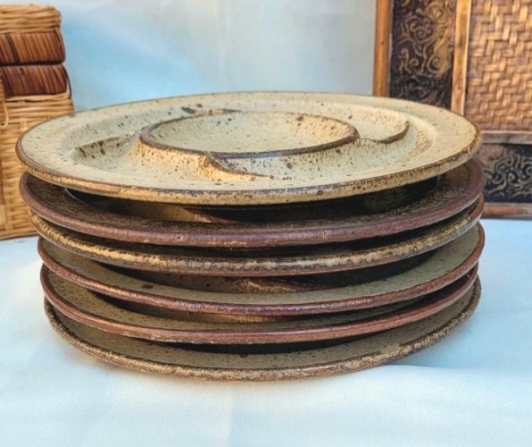 Assiettes Jean Tessier Atelier Le Cep