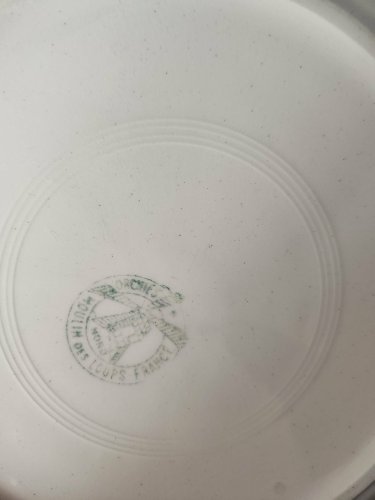 assiettes Moulin des Loups- Orchies