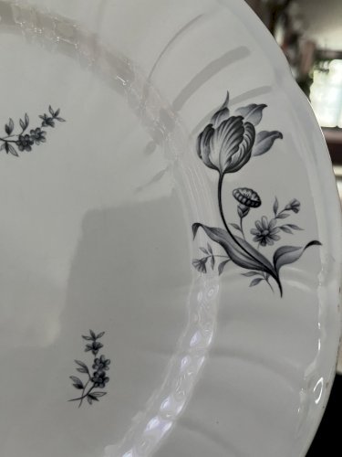 Assiettes plates Gien