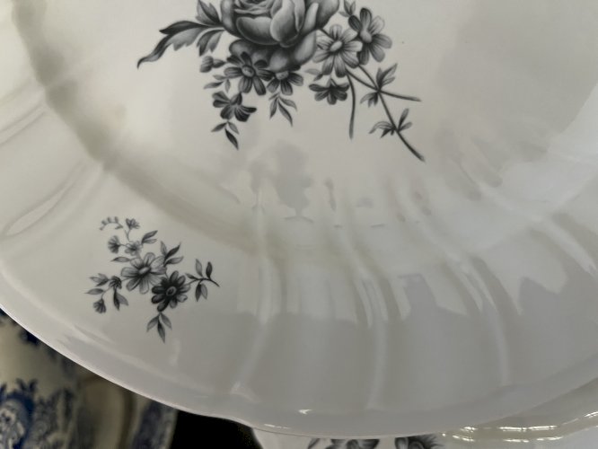 Assiettes plates Gien