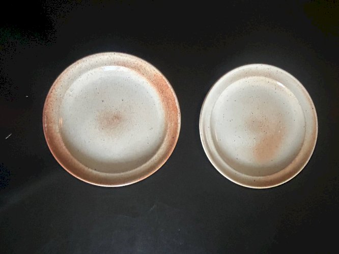 Assiettes plates Grés du Marais