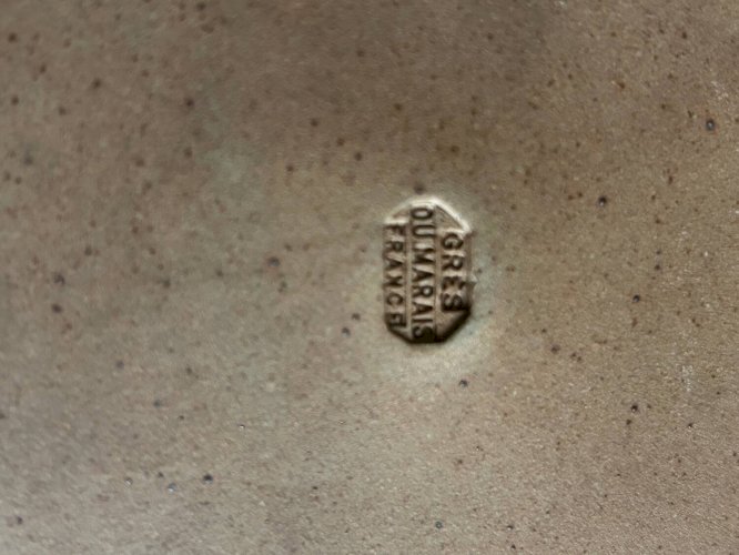 Assiettes plates Grés du Marais