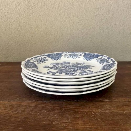 Assiettes plates Windsor Ridgway