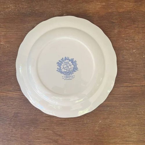 Assiettes plates Windsor Ridgway