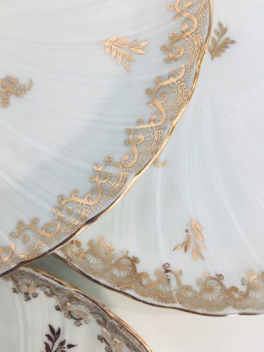 Assiettes porcelaine de Limoges