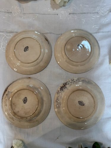 Assiettes Terre de fer Sarreguemines