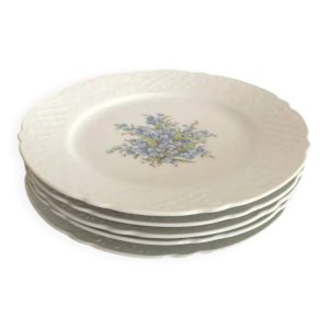 Assiettes vintage porcelaine de Bavaria