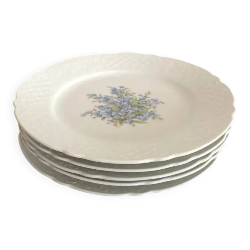 Assiettes vintage porcelaine de Bavaria