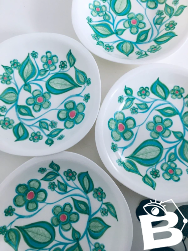 Assiettes vintage Voluform