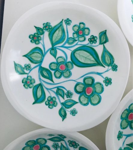 Assiettes vintage Voluform