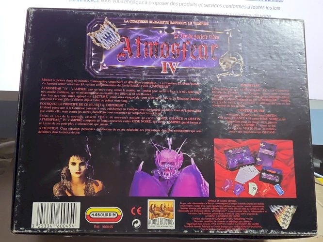 Atmosfear IV Comtesse Elizabeth Le Vampire - Habourdin 1993 - Complet