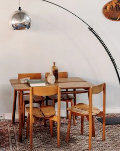 Auguste, the table and chairs set Pierre Gautier Delaye No. 8